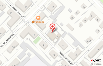 Санаторий-профилакторий Иркут на Украинской улице на карте