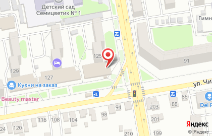 Фирменный магазин Алкобренд на улице Чичканова на карте