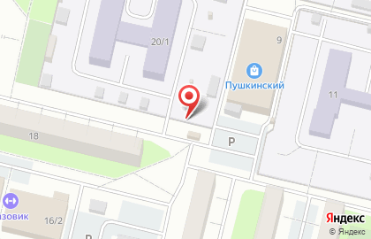 Продуктовый магазин в Сургуте на карте