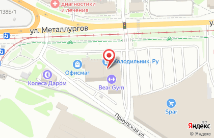 Магазин мебели Промсервис в Пролетарском районе на карте