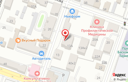 Магазин автозапчастей Автореал в Ярославле на карте