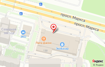 Магазин колбасной продукции Рублевский на проспекте Маркса на карте