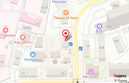 Аптека Апрель в Москве на карте