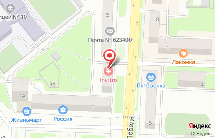 Ювелирный салон Норис на проспекте Победы на карте