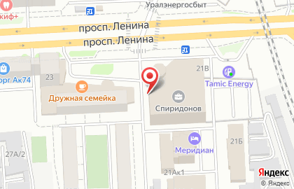 Магазин лодочных моторов, снегоходов и квадроциклов Техноспорт на проспекте Ленина на карте