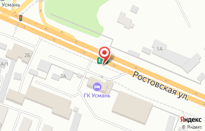 АЗС ТНК на Ростовской улице на карте