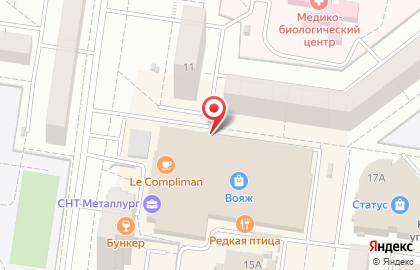 Магазин-бар Кружка в Автозаводском районе на карте