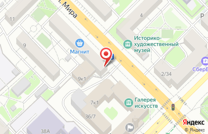Фонд помощи и социальной адаптации инвалидов Качество жизни на улице Мира на карте