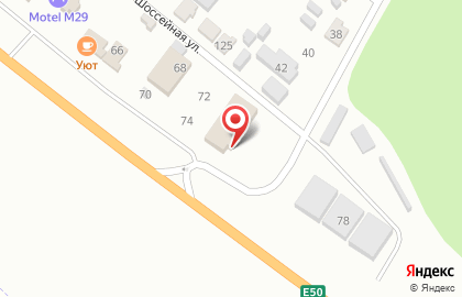 Кондитерский цех на ​Шоссейной, 76 на карте