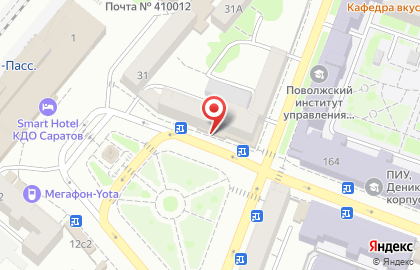Пекарня-кондитерская Лакомка на Аткарской улице на карте