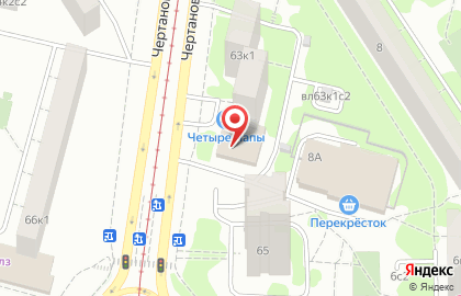 Магазин фастфудной продукции на улице Академика Янгеля на карте