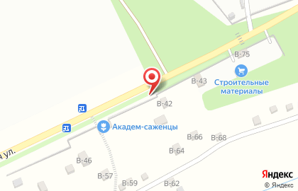 Магазин строительных материалов в Новосибирске на карте