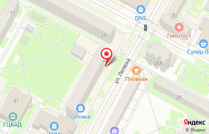 Торгово-медицинская корпорация Ли Вест на улице Лелюха на карте