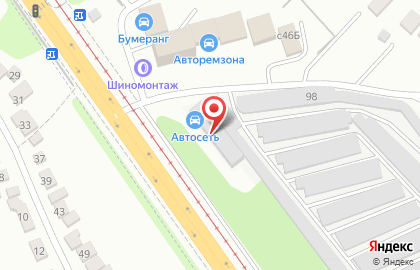 Автосервис Автомеханик в Октябрьском районе на карте