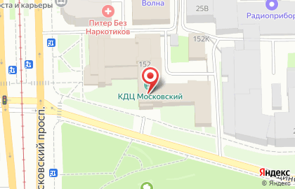 Школа бальных танцев Балтийская звезда на Московском проспекте на карте