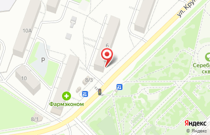 Магазин напитков Русский Разгуляйка в Октябрьском районе на карте