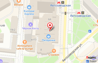  СамПРАЧКА на метро Автозаводская на улице Мастеркова на карте