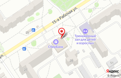 СберБанк в Омске на карте