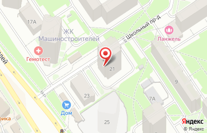 Бир Маг на проспекте Машиностроителей на карте