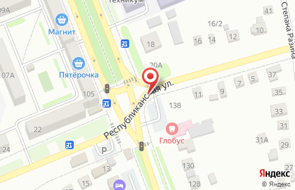 Многолестниц на карте