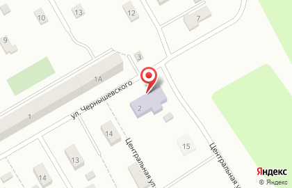 Детская школа искусств №5 на улице Чернышевского на карте