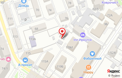 Артифакт на улице Зверева на карте