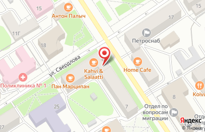 Правительство Республики Карелия Управление Республики Карелия по обеспечению деятельности мировых судей на карте