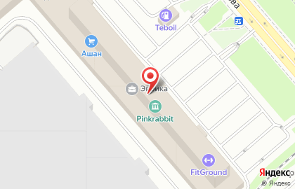 Отель Solvex на метро Елизаровская на карте