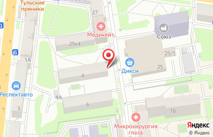 Оптовая фирма ТулТехно на карте