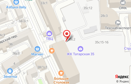 Школа танцев Spicy Salsa в Москве на карте