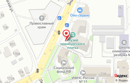 Студия суши Зеленая горчица в Ленинском районе на карте