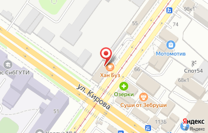 Багетная мастерская БАГЕТ ПРОФИ в Октябрьском районе на карте