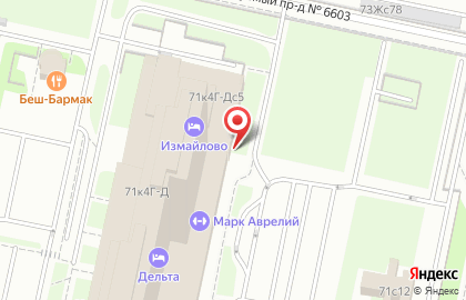 Российская Международная Академия Туризма на Партизанской на карте
