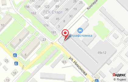 Автосервис в Ставрополе на карте