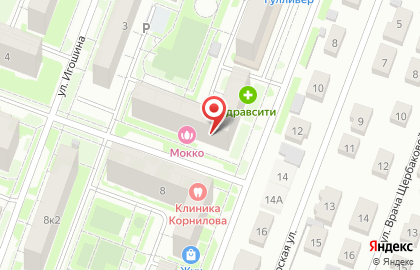 Продуктовый магазин в Ульяновске на карте