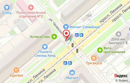Асса на проспекте Ленина на карте