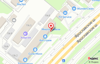 Мебельный магазин Сомово Мебель на метро Бабушкинская на карте