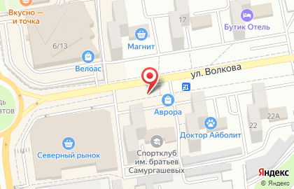 Магазин табачных изделий в Ростове-на-Дону на карте