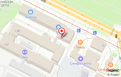 Студия мебели Да Винчи на Верх-Исетском бульваре на карте