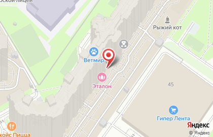 Салон Эталон на Комендантском проспекте на карте
