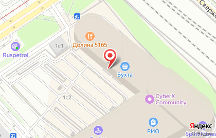Ресторан быстрого питания KFC в ТЦ РИО на Большой Черёмушкинской улице на карте