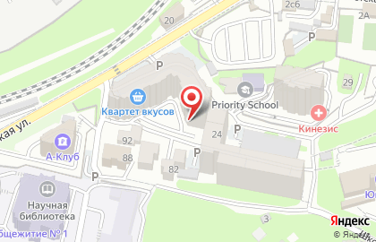Частный детский сад Совёнок в Фрунзенском районе на карте