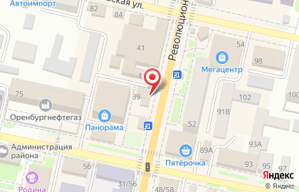 Салон связи МТС на Революционной улице на карте