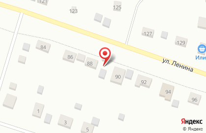 Продуктовый магазин Маяк на улице Ленина на карте