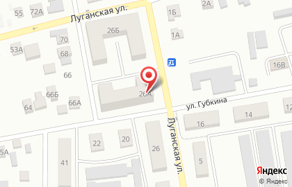 Мечта на Луганской улице на карте