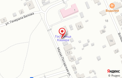 Гостиница Кашира на карте