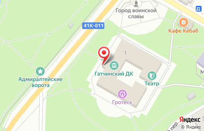 Городской Гатчинский дом культуры на карте