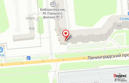 Надежда на Ленинградском проспекте на карте