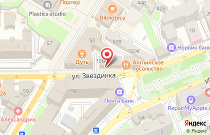 Эркер в Нижегородском районе на карте