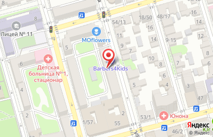 Юридическая фирма в Ростове-на-Дону на карте